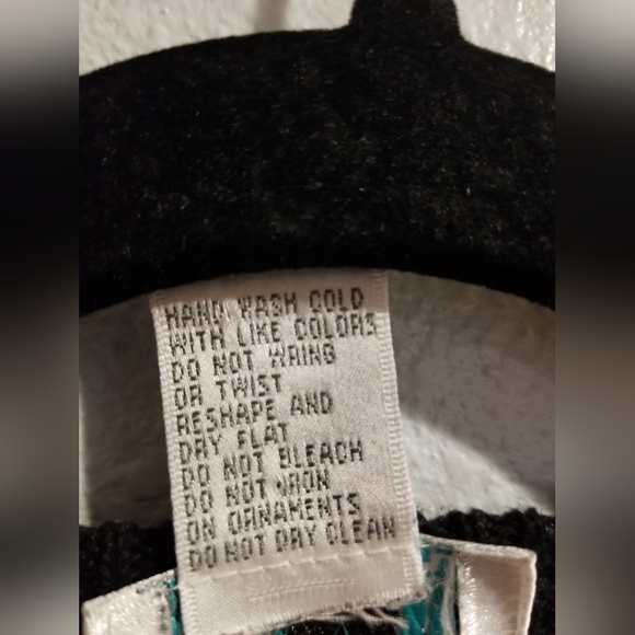 Vintage Mister Noah Plus Sequined Sweater Pullover Floral Flowers 90s Knit 22W - Picture 5 of 5